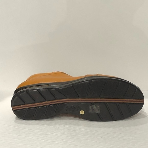 Fennix Italy shoe cognac leather calf/alligator - Picture 5 of 5